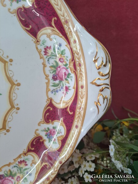 Antique! Royal albert lady hamilton porcelain cake stand