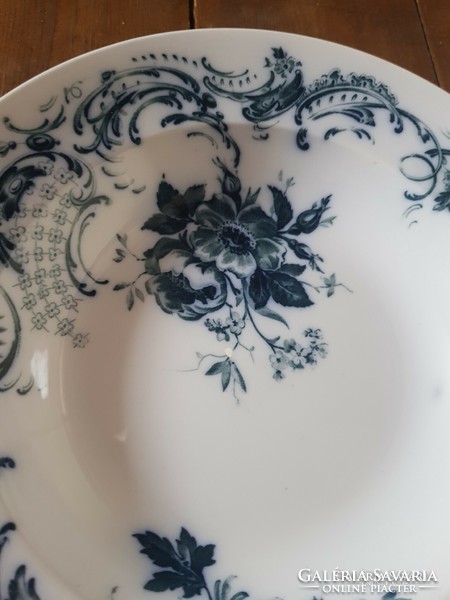 Antique villeroy and boch deep plate plate