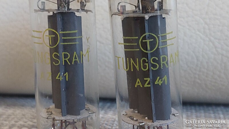 Tungsram az41 tube pair from collection (21)