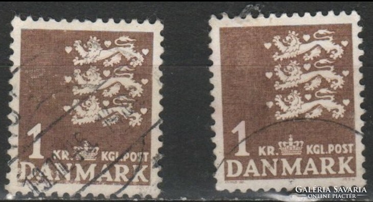 Dánia 0111 Mi 289 x,y 0,60 Euró