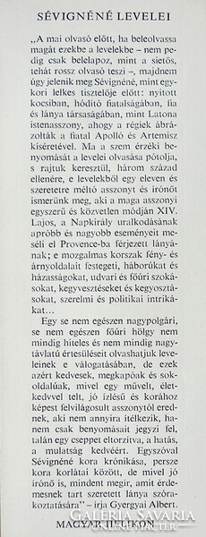 Sévigné's letters