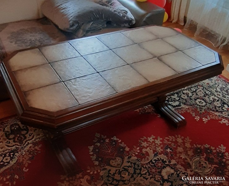 Elegant tile/stone coffee table
