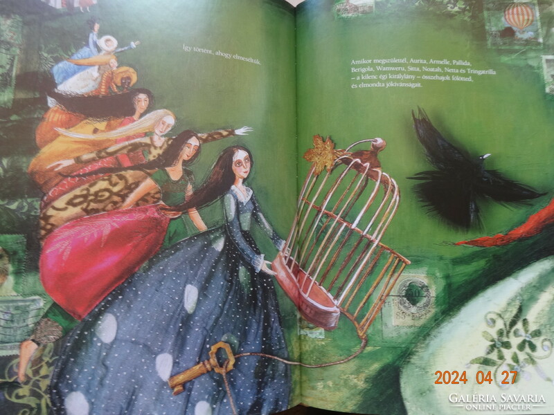 Ildíkó Boldizsár: a princess is born - storybook with drawings by Katalin of Szeged