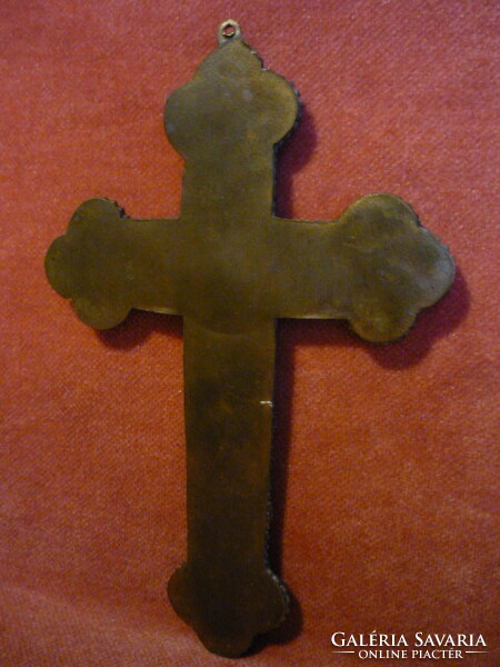 Murano crucifix with Pope Pius 2207 26