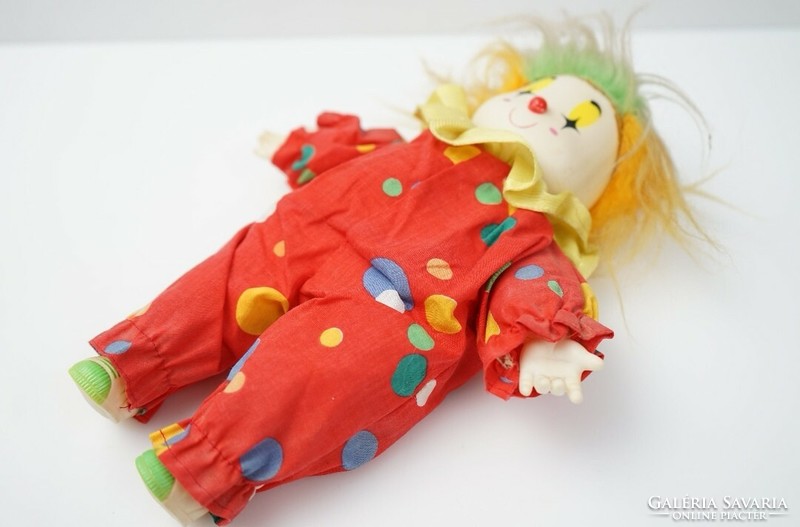 Retro clown toy doll / old