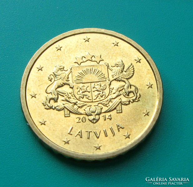Lettország  – 10 euro cent – 2014