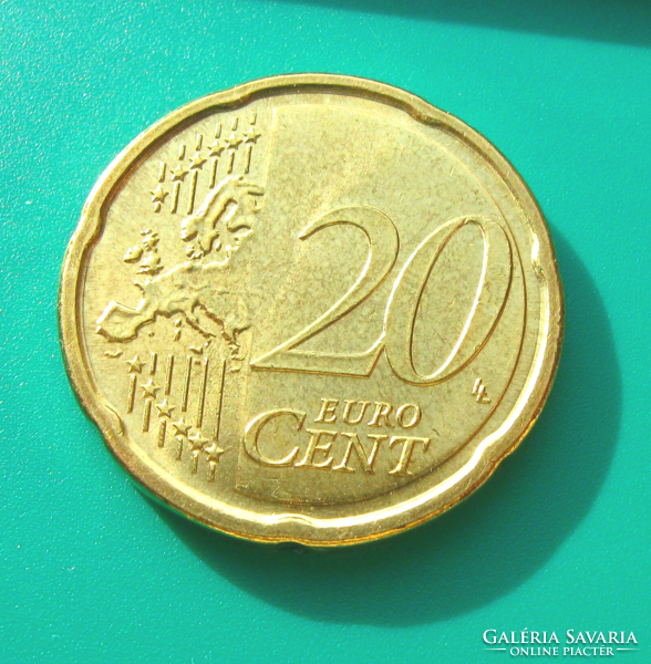 Szlovénia - 20 Euro Cent - 2022 -  Lipicai lovak