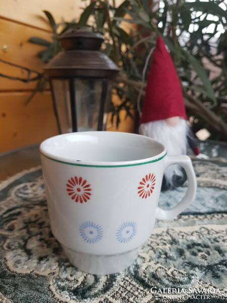 Retro German tea and cocoa mug