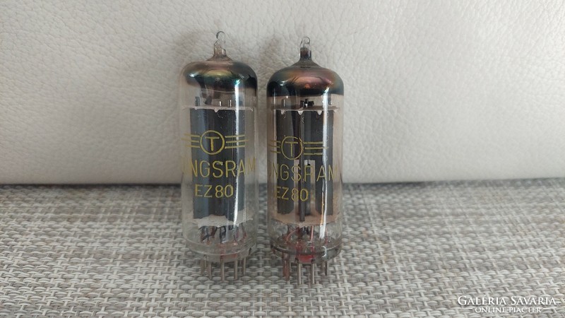 Tungsram ez80 tube pair from collection (4)