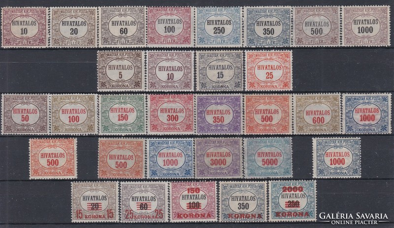 1921-24 Official ** * Complete Series