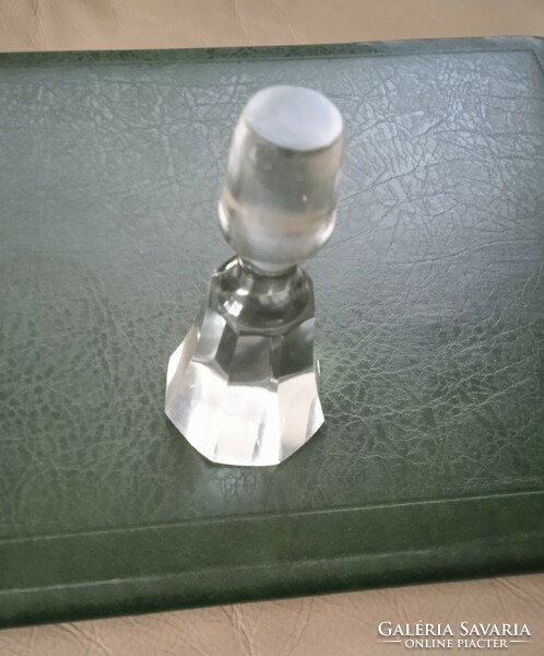 Antique glass stopper cast glass polished glass stopper