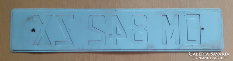 French license plate dm-842-zx France 1.