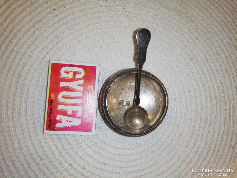 Very old silver spice holder for sale.