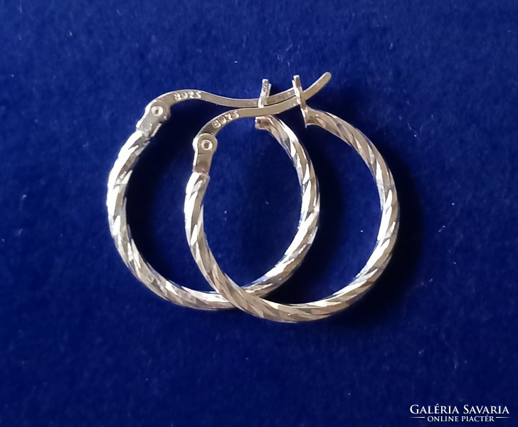 925 Silver hoop earrings
