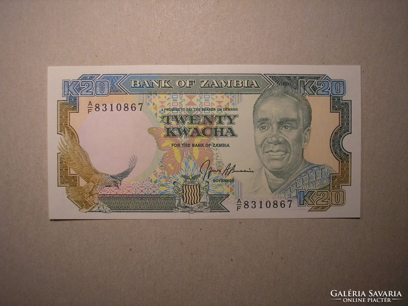 Zambia - 20 kwacha 1989 oz