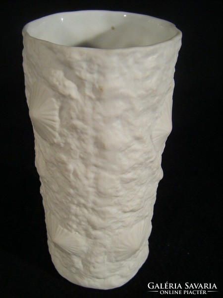 K268 old German porcelain vase