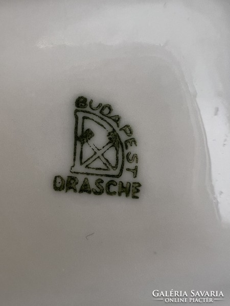 Drasche porcelain ashtray, size 8 x 8 cm. 4918