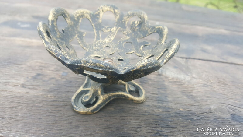 Cast iron old table decoration