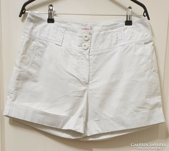 Orsay white summer shorts size 38-40