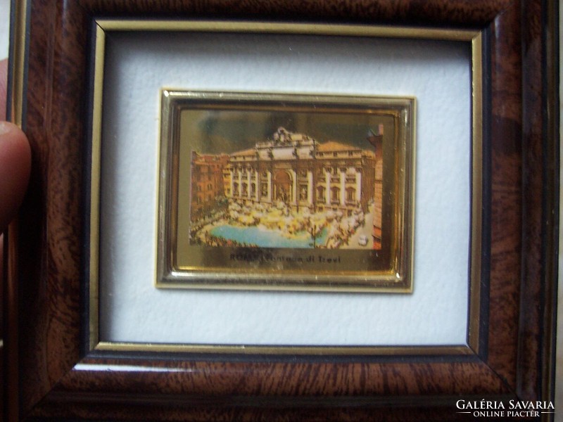 4 rare mini picture (etching) frames for sale together