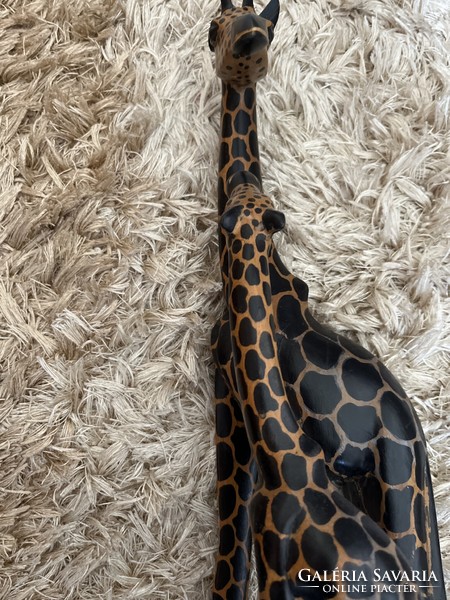 Wooden giraffe 50 cm for sale