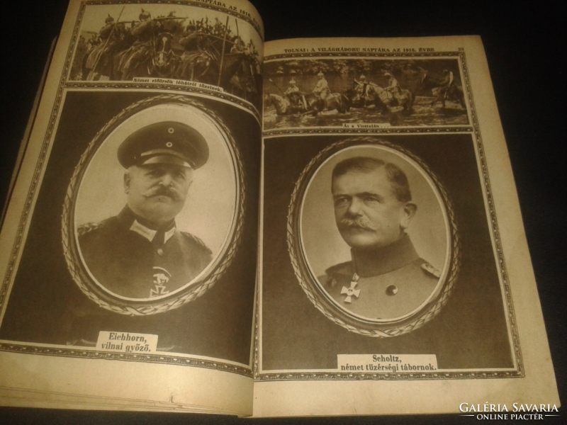 1916 Tolnai: A világháború naptára az 1916-os évre
