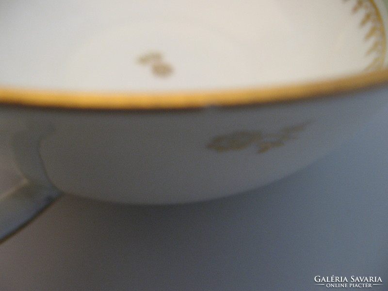 Retro Jammet Seignolles Limoges France porcelán Lourdes emlék csésze