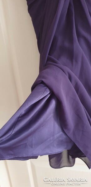 Marco pecci purple elegant casual dress size 36-38