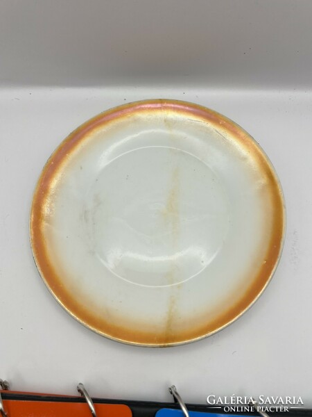 Zsolnay porcelán tányér, lapostányér,  pótlásra.14cm-es.4902