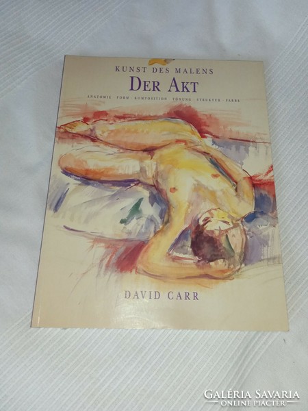 David carr - der akt - German - the act - unread and flawless copy!!!