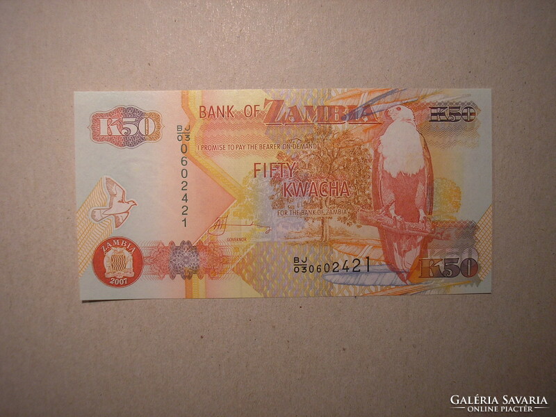 Zambia - 50 Kwacha 2007 UNC