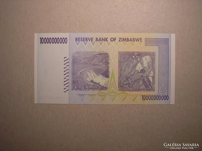 Zimbabwe - 10 000 000 000 Dollars 2008 UNC