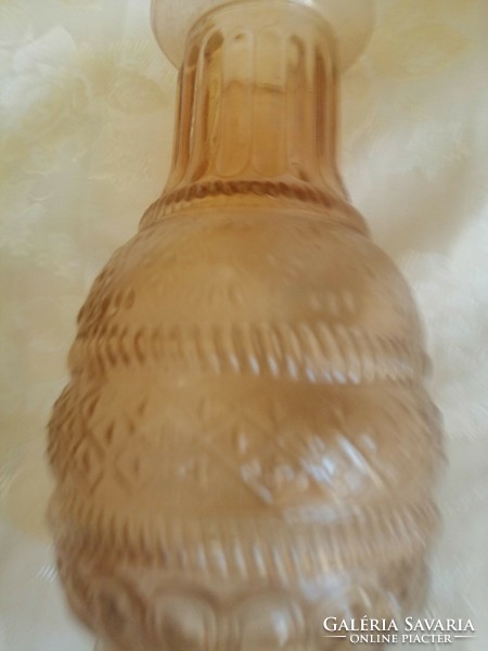 Salmon colored vase 14 cm