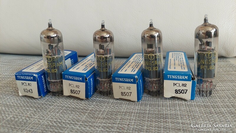 Tungsram pcl82 tube from collection (57)