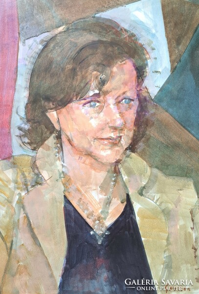Gerzson Pál (1931-2008): Női portré