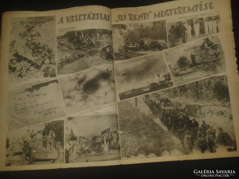 1942 Magyar Futár, Rajniss Ferenc II. VH képes heti lap ( II. évfolyam 22 szám )
