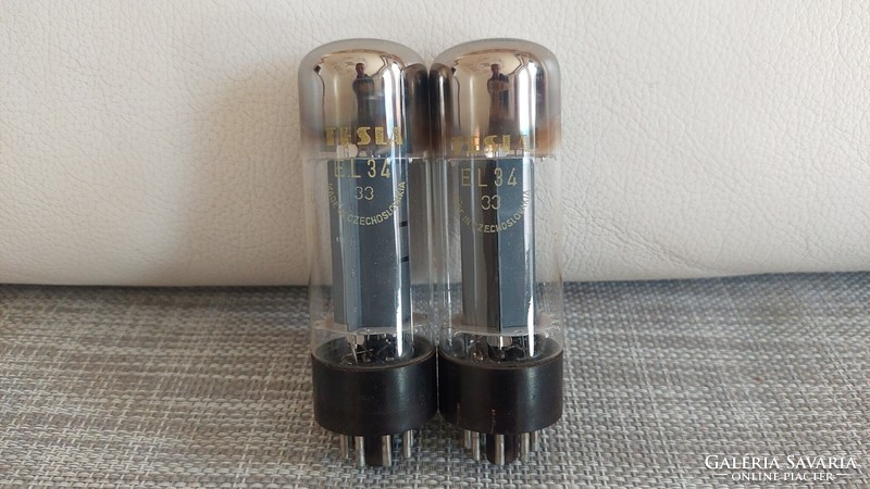 El34 tesla tube pair from collection (51)