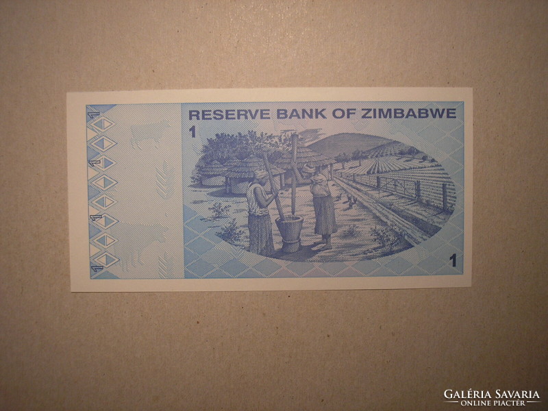 Zimbabwe - 1 Dollar 2009 UNC