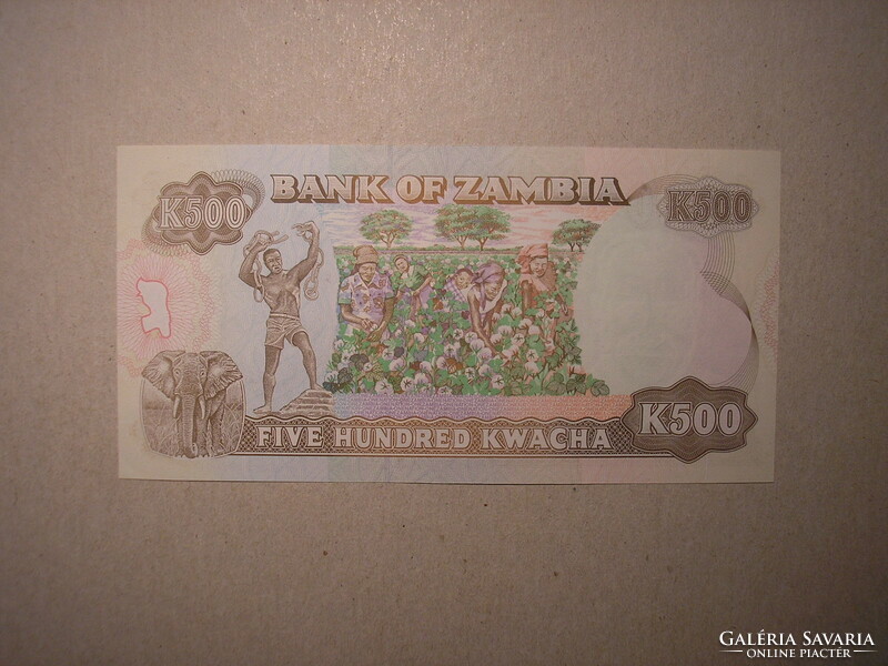Zambia - 500 kwacha 1991 oz