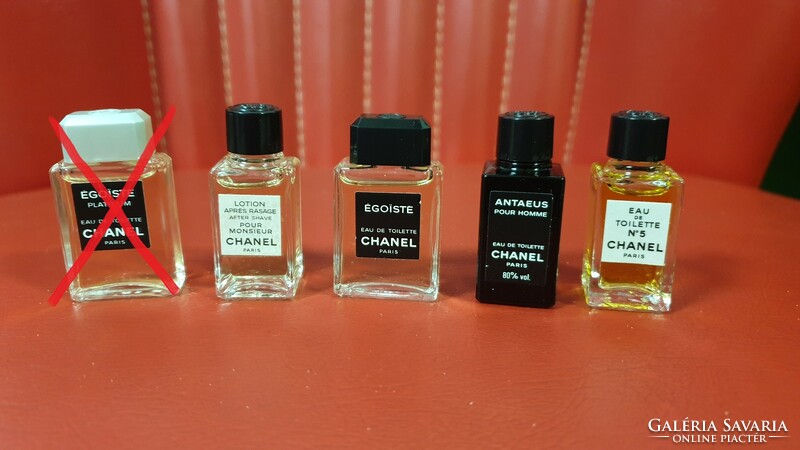 Retro 90s mini Chanel perfume collection for sale