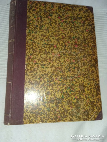 József Fekete - József Hevesi (ed.) 1890? . xiv. Volume Hungarian salon - antique book
