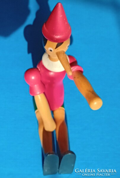 Pinocchio wooden toy, doll