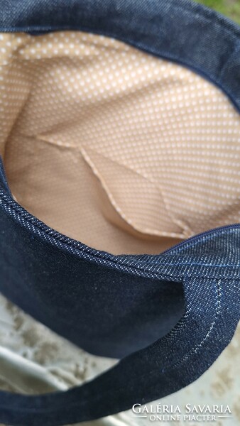 Handmade denim bag - variations 1.