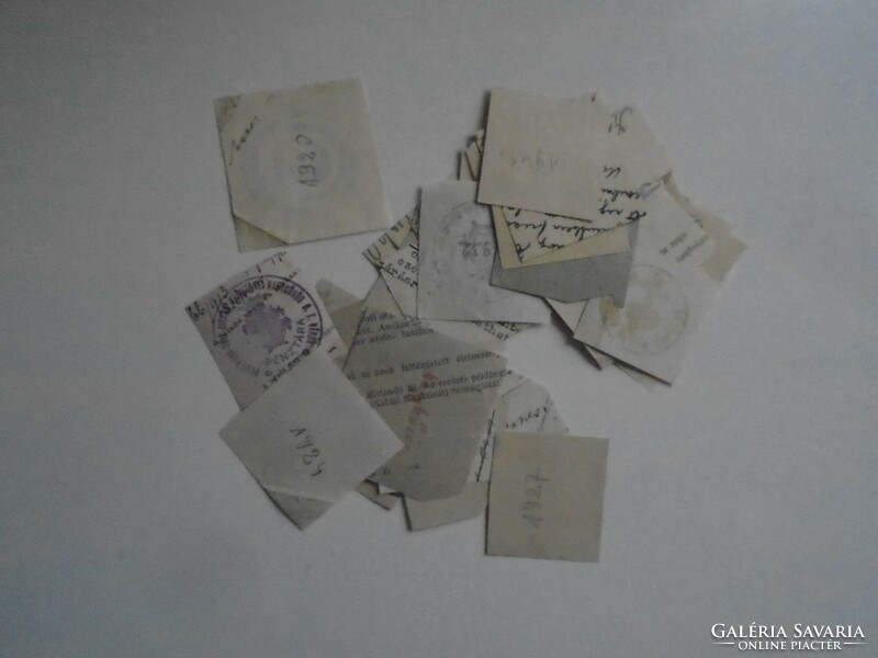 D202324 NAGYKŐRÖS   régi bélyegző-lenyomatok  30+ db.   kb 1900-1950's