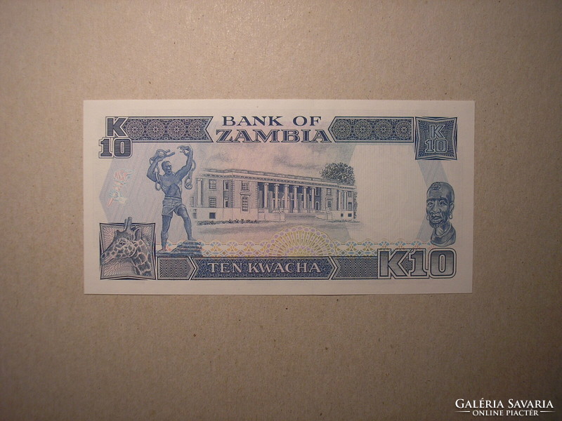 Zambia - 10 kwacha 1989 oz