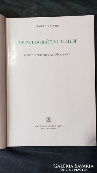 Ampelographic album i-iii.