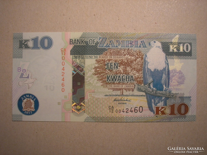 Zambia - 10 kwacha 2012 oz