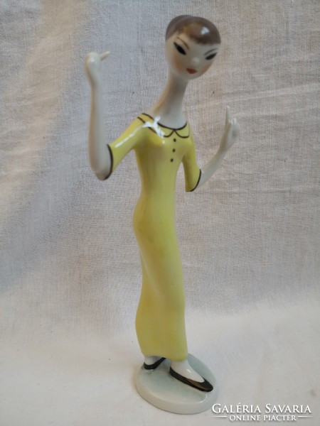 Drasche art deco porcelain figure