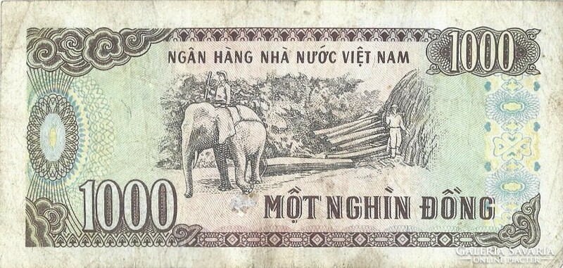 1000 dong 1988 Vietnam