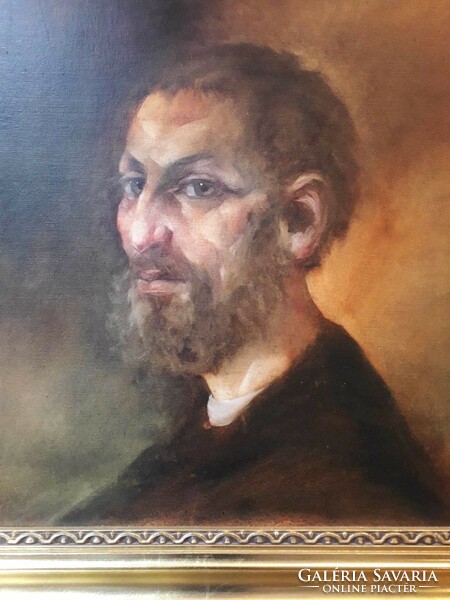 Male portrait / painting.
